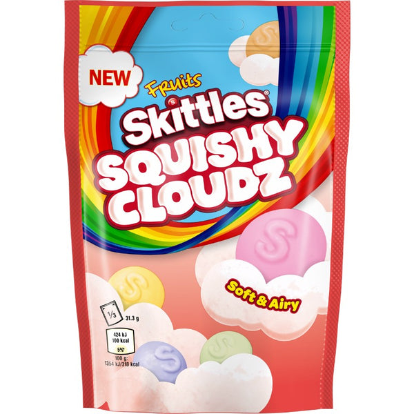 Skittles Squishy Cloudz Fruits 94g Skittles - Butikkom
