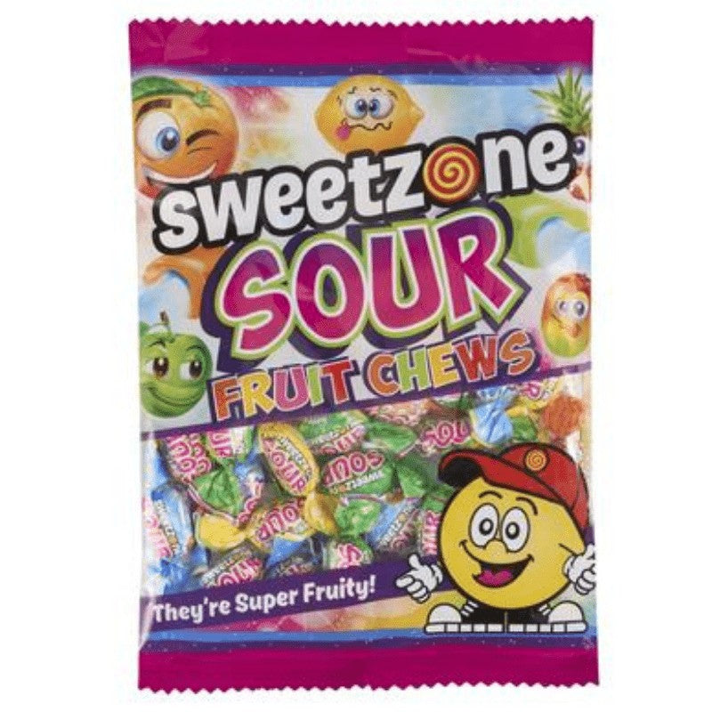 Sour Fruit Chews 180g Sweetzone - Butikkom