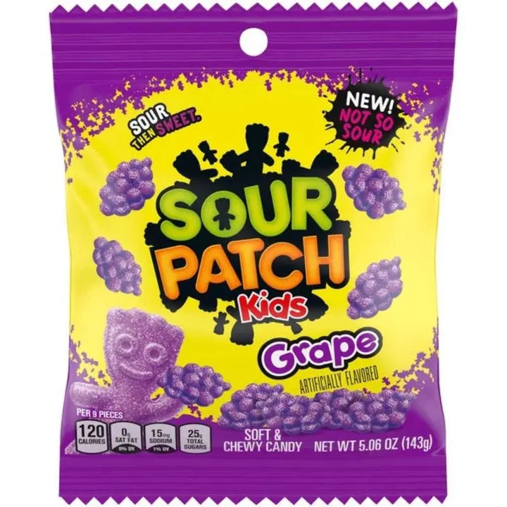 Sour Patch Kids Grape 143g Sour Patch Kids - Butikkom