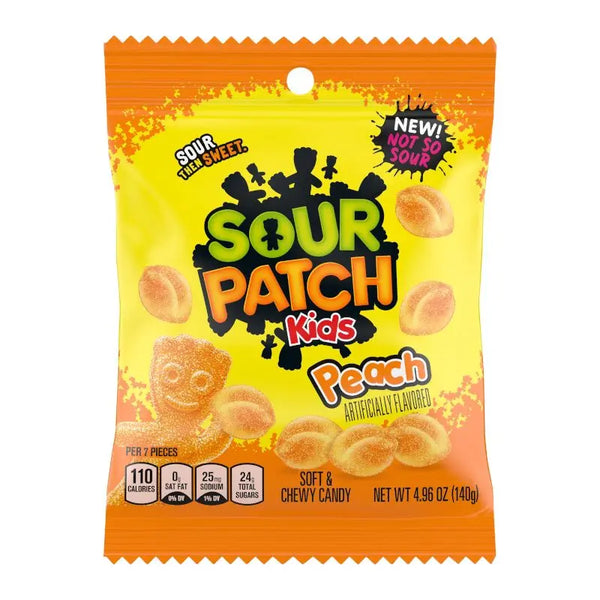 Sour Patch Kids Peach 101g Sour Patch Kids - Butikkom