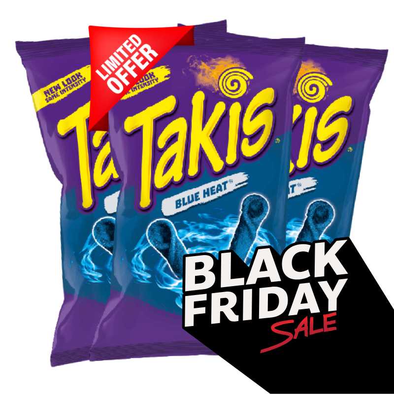 Takis Blue Heat, 280g x 3st Takis - Butikkom