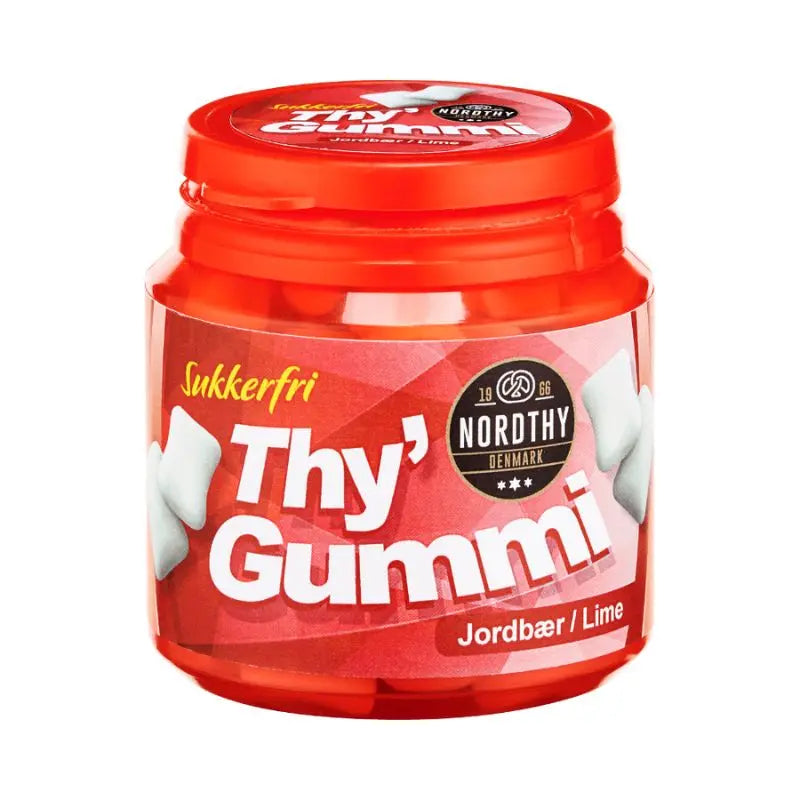 Thy' Gummi Strawberry/Lime 90g Nordthy - Butikkom