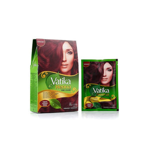 Vatika Hennapulver Burgundy 60g Vatika - Butikkom