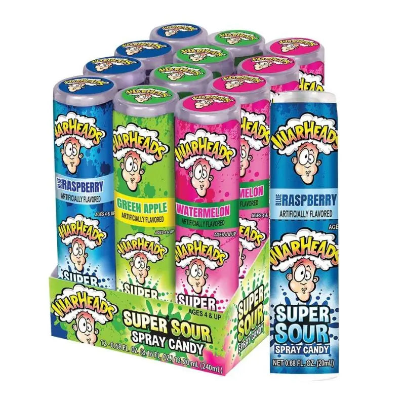 Warheads Super Sour Spray 19g x 1st Warheads - Butikkom