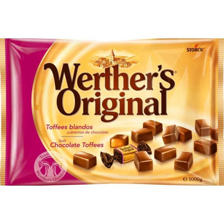 Werther's Original Chocolate Toffees 1kg Werther's Original - Butikkom