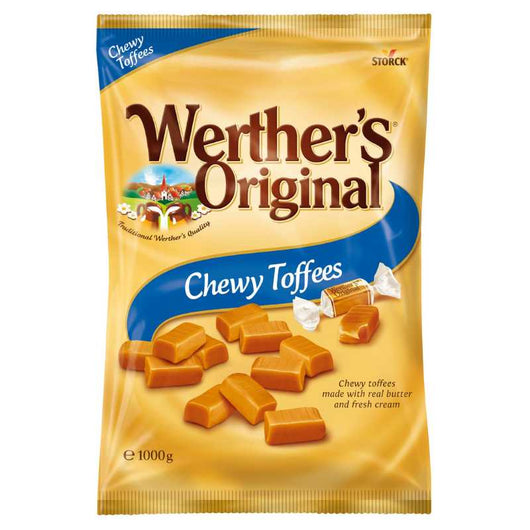 Werther's Original Creamy Toffees 1kg Werther's Original - Butikkom