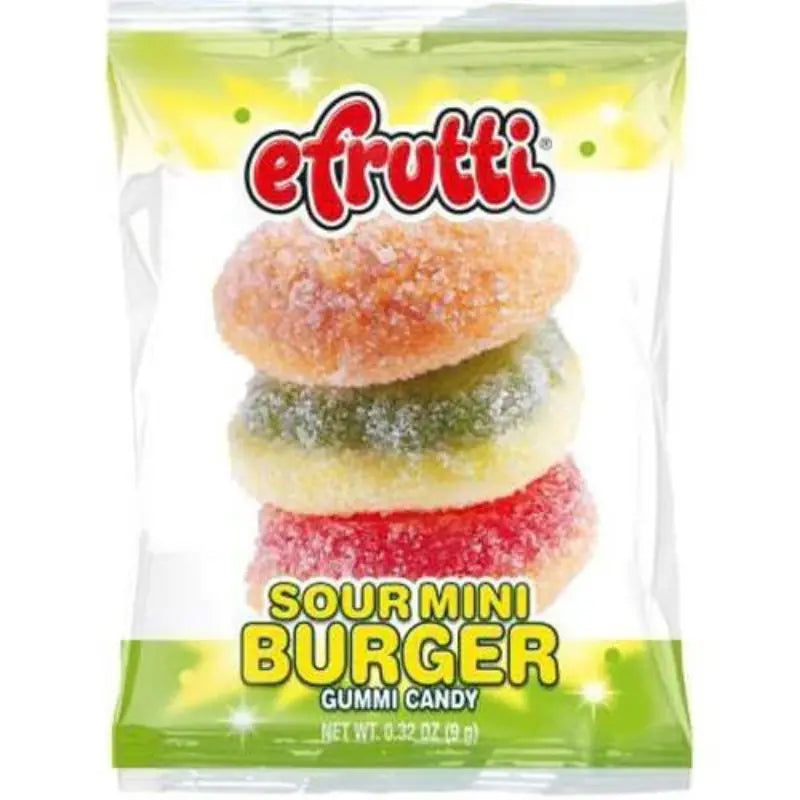 efrutti Sour Gummy Burgers 5st x 8g efrutti - Butikkom